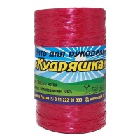 Нить для рукоделия &quot;Кудряшка&quot; &quot;500гр.&quot; - 028 (рубиновый)