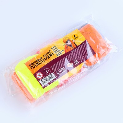 Набор лёгкого прыгающего пластилина «Мальчик воин», 6 цв Набор лёгкого прыгающего пластилина «Мальчик воин», 6 цв