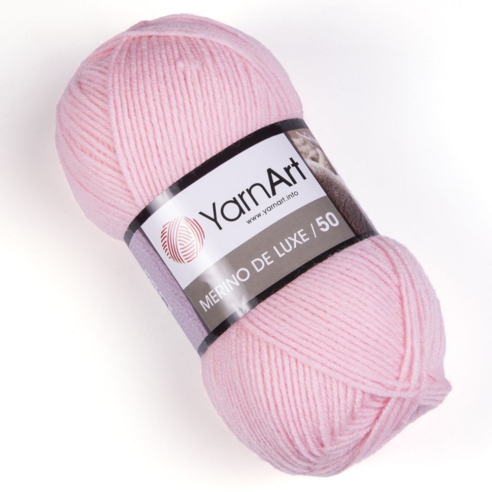MERINO DE LUXE 50 (YarnArt) - 217 (неж.розовый)
