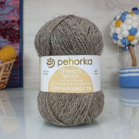 Овечья шерсть (Пехорка) - 371 (Натур.серый)