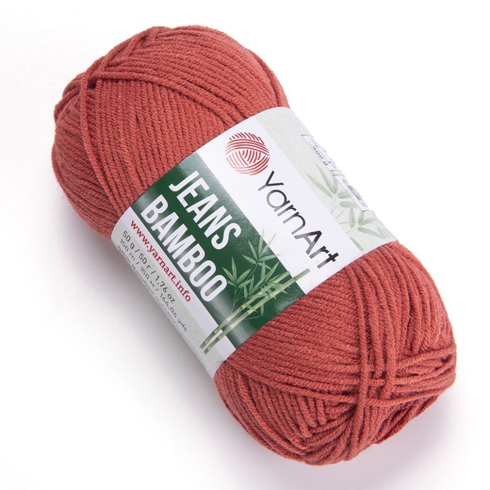 Jeans Bamboo YarnArt - 142 (брусничный)