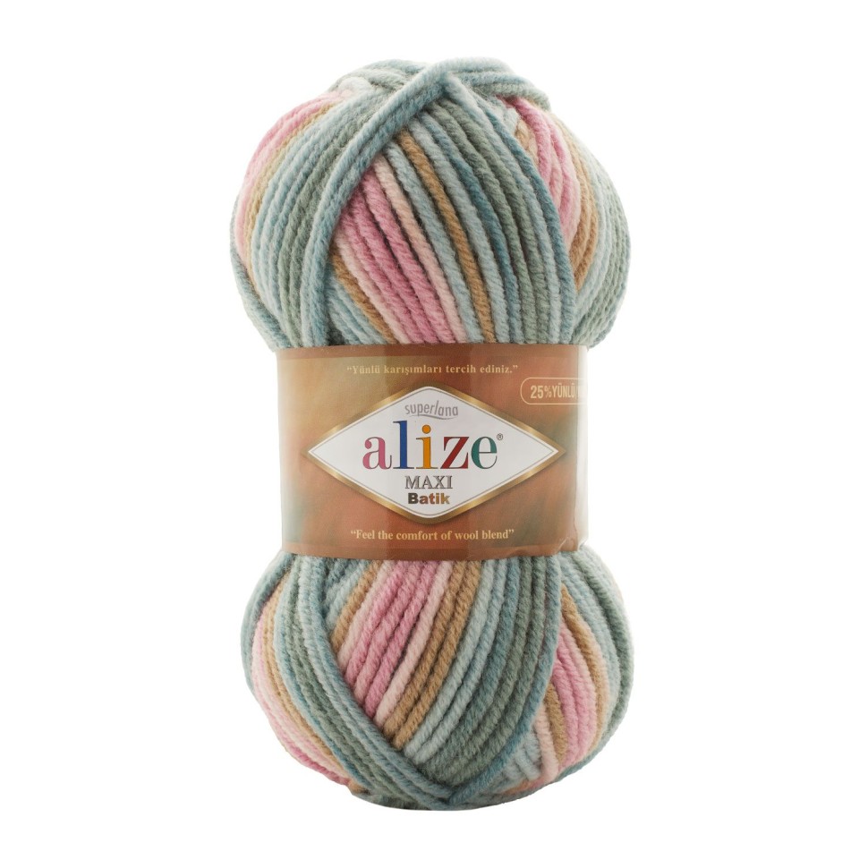 Superlana maxi batik, Alize - 7803 (принт)