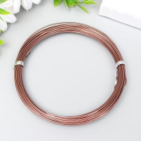 Проволока для рукоделия &quot;Астра&quot; 1 мм, 10 м, тёмно-коричневый