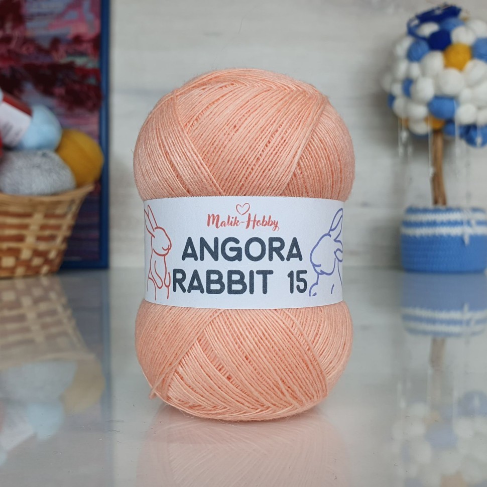 Angora Rabbit 15 - 068 (персиковый)