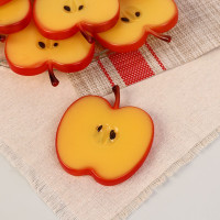 Муляж &quot;Слайс яблоко&quot; d-8 см h-1 см (12 шт.)