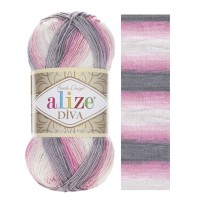 DIVA BATIK - 3245 (бел/роз/сер)