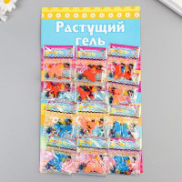 Растущий гель "Бабочки" (набор 12 пакетов) 28×17 см