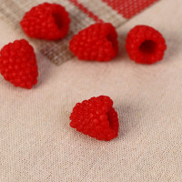 Муляж &quot;Малина&quot; 2,5 см (фасовка по 20 шт) (20 шт.)