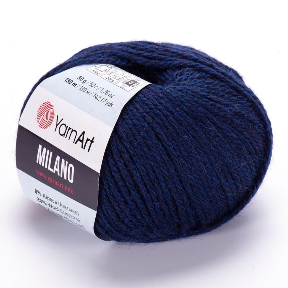 Milano (YarnArt) - 877 (т.синий)