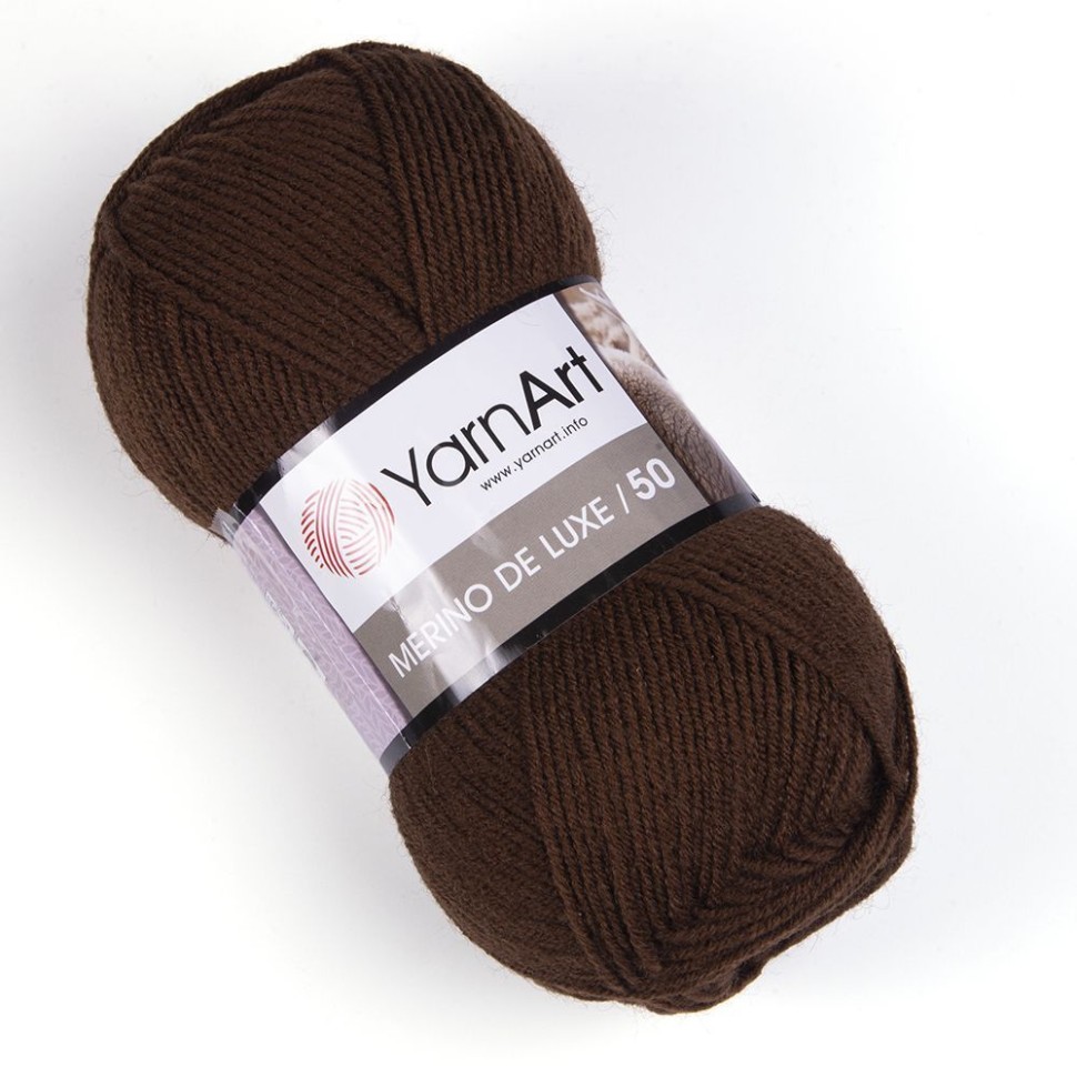 MERINO DE LUXE 50 (YarnArt) - 3067 (коричневый)