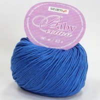 Бэби коттон (Сеам) - 4315 (синий)