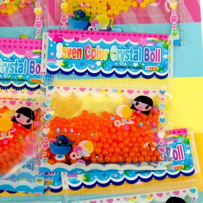 Растущий гель однотонный полупрозрачный (набор 24 пакета) 42х22 см Растущий гель однотонный полупрозрачный (набор 24 пакета) 42х22 см