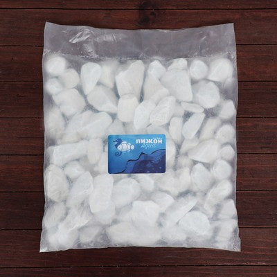 Мраморная крошка 40 - 70 мм, 10 кг, белая Мраморная крошка 40 - 70 мм, 10 кг, белая