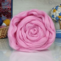 Полутонкая шерсть (для валяния) - 163 (миндаль)