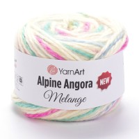 Alpine Angora Melange (YarnArt) - 6407 (принт)