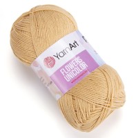 Flowers Unicolor YarnArt - 732 (песочный)