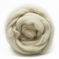 Полутонкая шерсть (для валяния) - 166 (суровый)