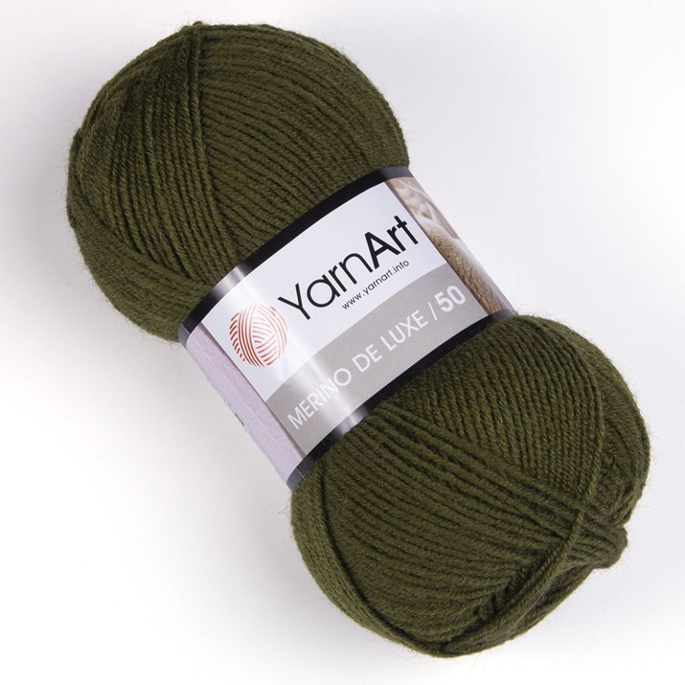 MERINO DE LUXE 50 (YarnArt) - 530 (т.зеленый)