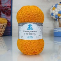 Праздничная с люрексом Камтекс - 103 (канарейка)