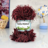 Травка премиум (JINA) - 60 (бордо/черный)