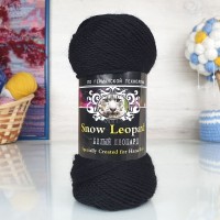 Белый леопард - 2622 (черный)