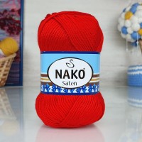 Saten (Nako) - 207 (алый)