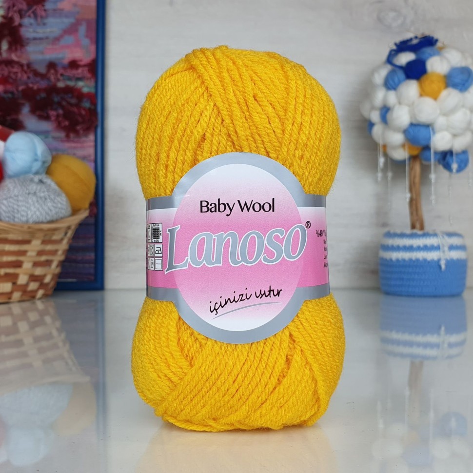 Baby wool Lanoso - 504 (желтый)