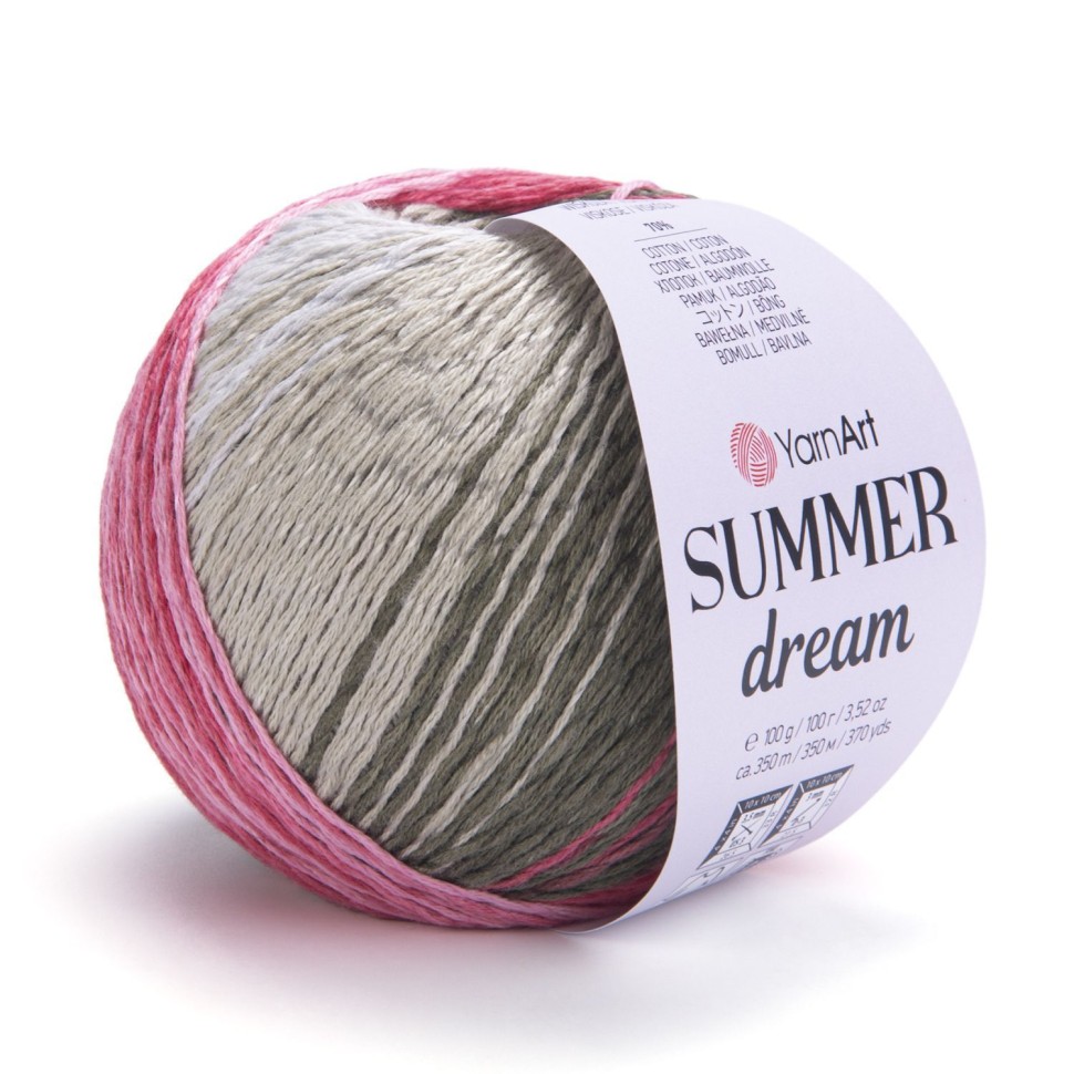 Summer Dream YarnArt - 4313 (роз/горц/полын)