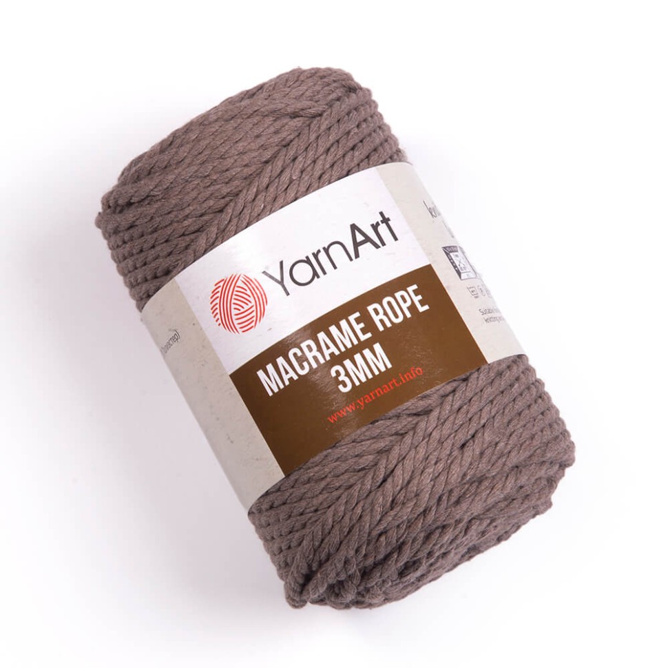 Macrame Rope 3mm - 788 (какао)