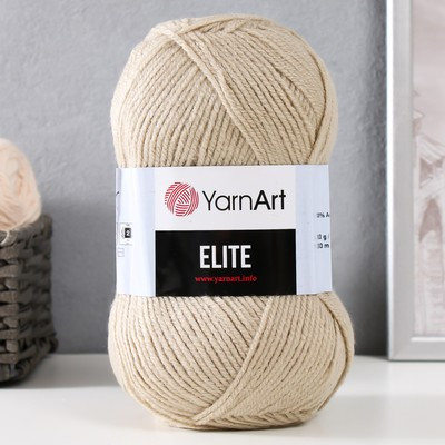 Пряжа "Elite" 100% акрил 300м/100г (848 беж)