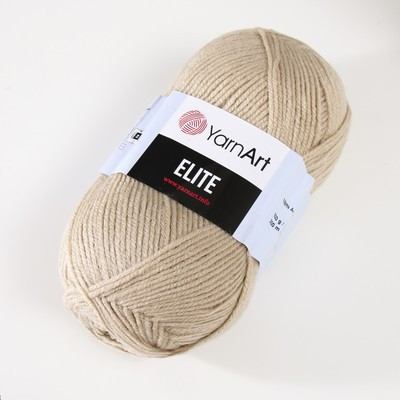 Пряжа "Elite" 100% акрил 300м/100г (848 беж)