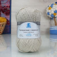 Праздничная с люрексом Камтекс - 118 (крем-брюле)