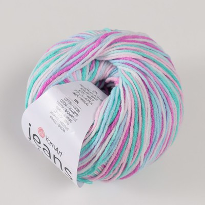 Пряжа "Jeans Soft Colors" 55% хлопок, 45% акрил 160м/50гр (6202)