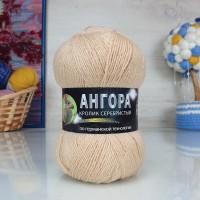 Ангора кролик серебристый - 2500/2002 (св.бежевый)