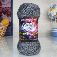 Белый леопард - 2901 (т.серый)