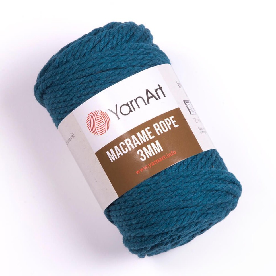 Macrame Rope 3mm - 789 (мор. волна)
