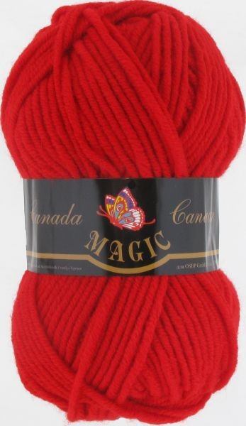 Пряжа Canada (Magic) 3718  красный