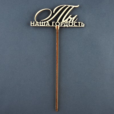 Топпер "Ты наша гордость" (5 шт.) Топпер "Ты наша гордость" (5 шт.)