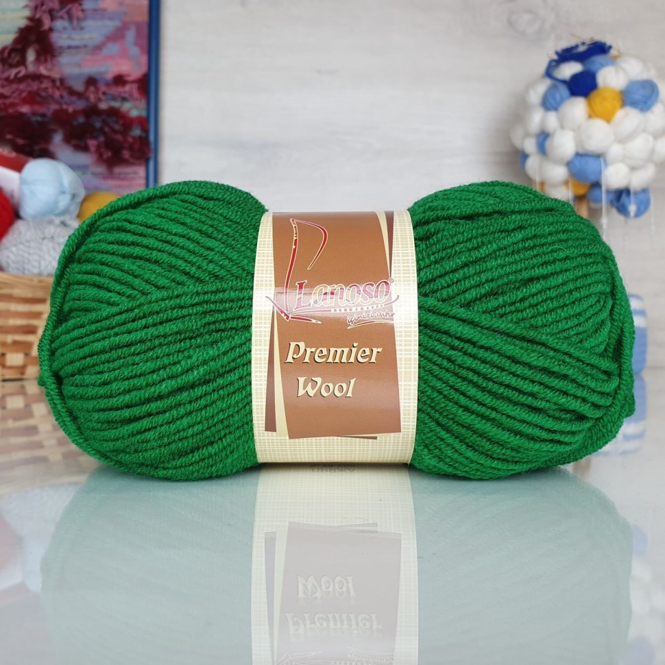 Premier wool Lanoso - 920 (яр.зеленый)