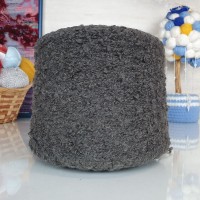 Букле вулл 2.6 - 222 (графитовый серый)