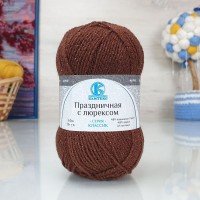 Праздничная с люрексом Камтекс - 127 (грильяж)