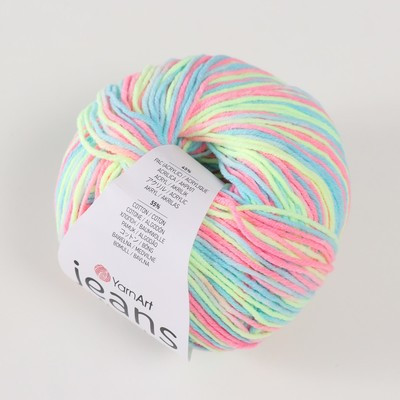 Пряжа "Jeans Soft Colors" 55% хлопок, 45% акрил 160м/50гр (6204)