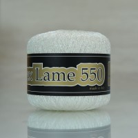 Люрекс Ламе 550 (Сеам) - 111 (молочный)