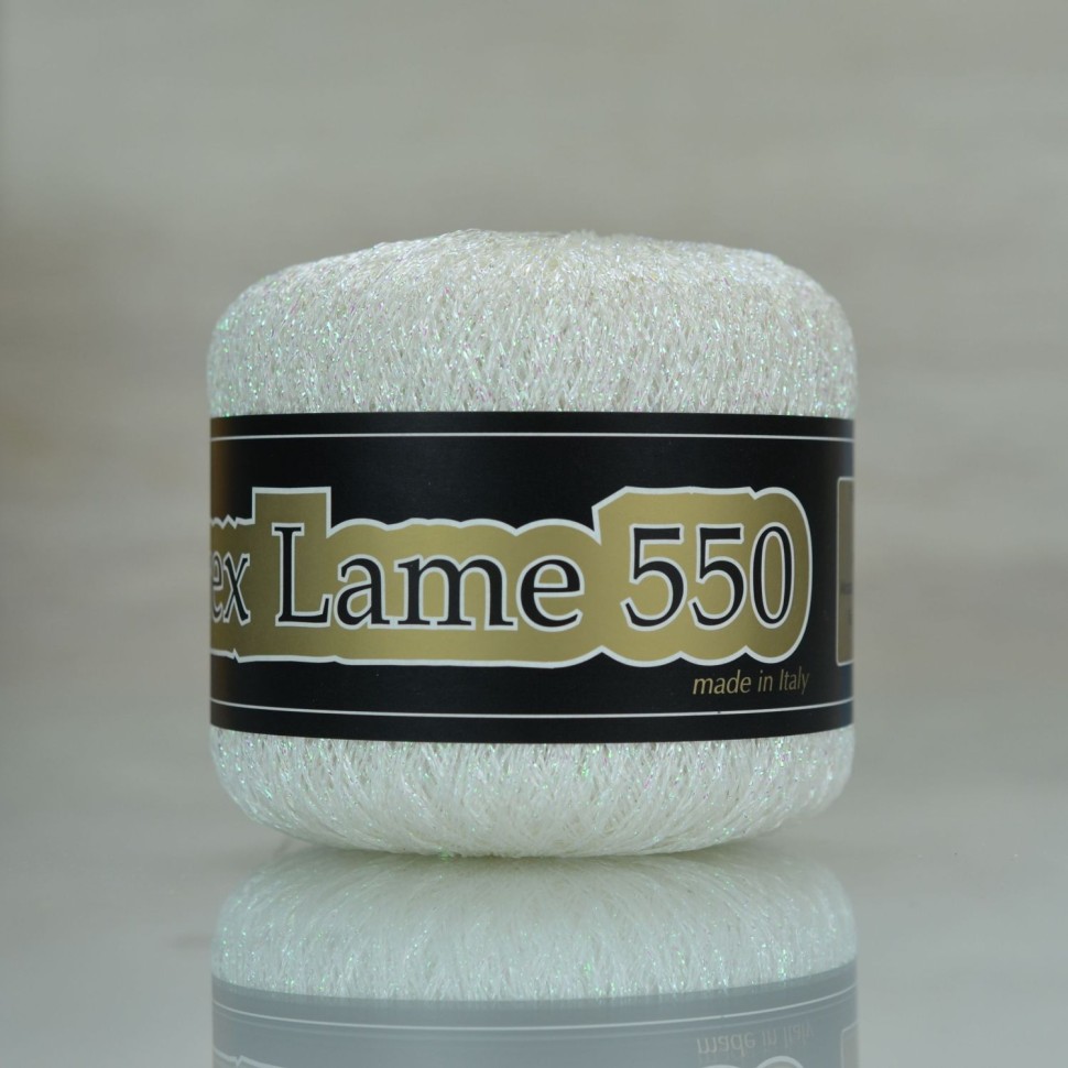 Люрекс Ламе 550 (Сеам) - 111 (молочный)