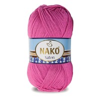 Saten (Nako) - 3658 (розовый ультра)