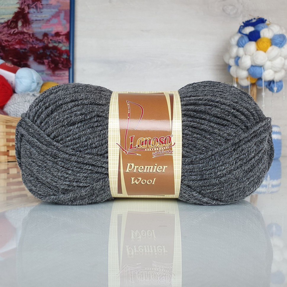 Premier wool Lanoso - 953 (маренго)