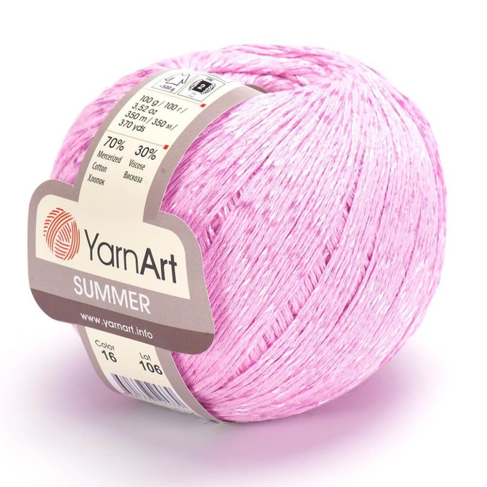 Summer YarnArt - 01 (яр.розовый)