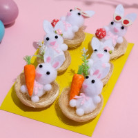 Декор  &quot;Кролик&quot; (6 шт)