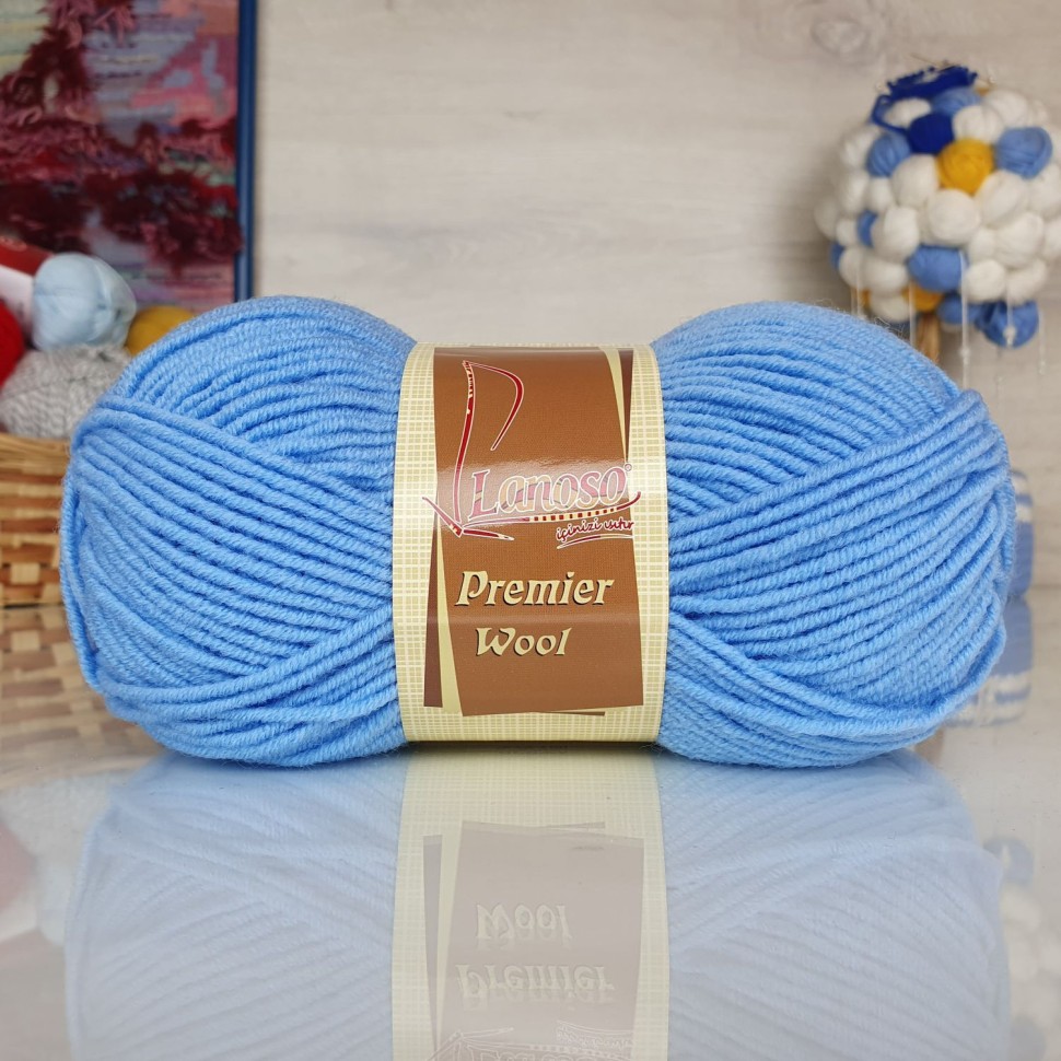 Premier wool Lanoso - 961 (голубой)