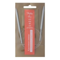 7724921 Спицы круговые алюминиевые с покрытием 40см, 4,50мм Hobby&amp;Pro